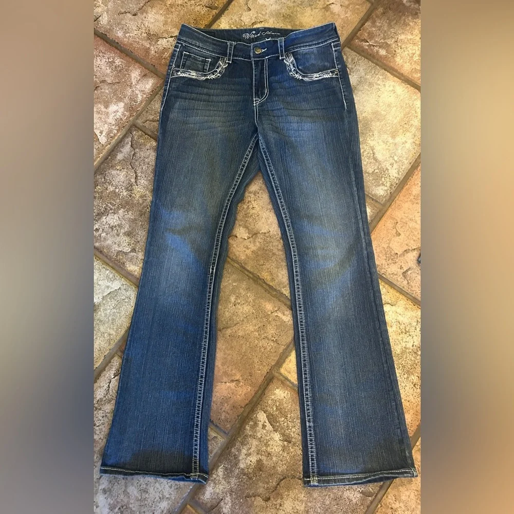 Women’s Wired Heart Jeans Like New size 30 - Picture 1 of 11